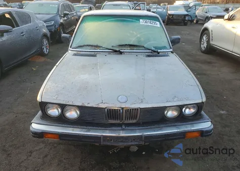 1986 BMW 535 I z USA, uszkodzony, nr VIN WBADC7407G0963643